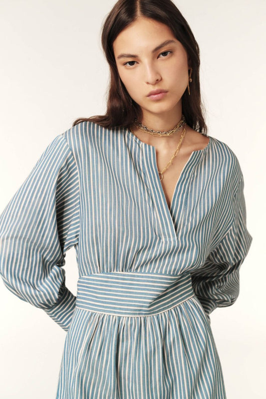Haris Belted Dress from BA&SH at Edito boutique