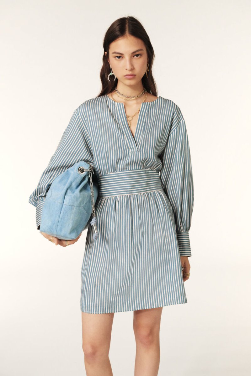Haris Belted Dress from BA&SH at Edito boutique