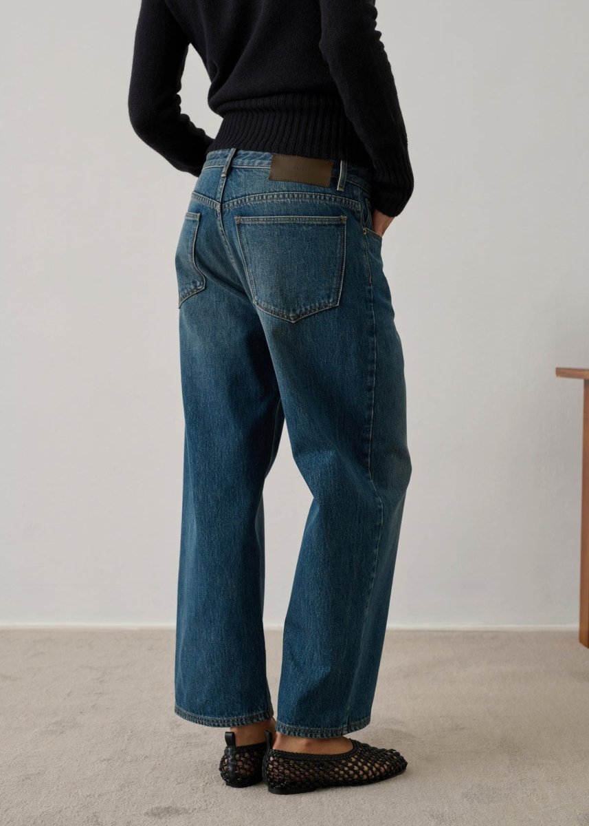 Harrison Jean in Blue/Green from SOEUR at Edito boutique