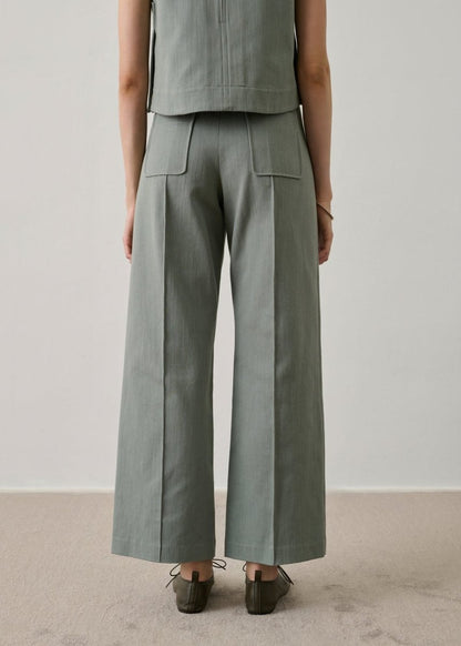 Harry Trousers in Aqua Green from SOEUR at Edito boutique
