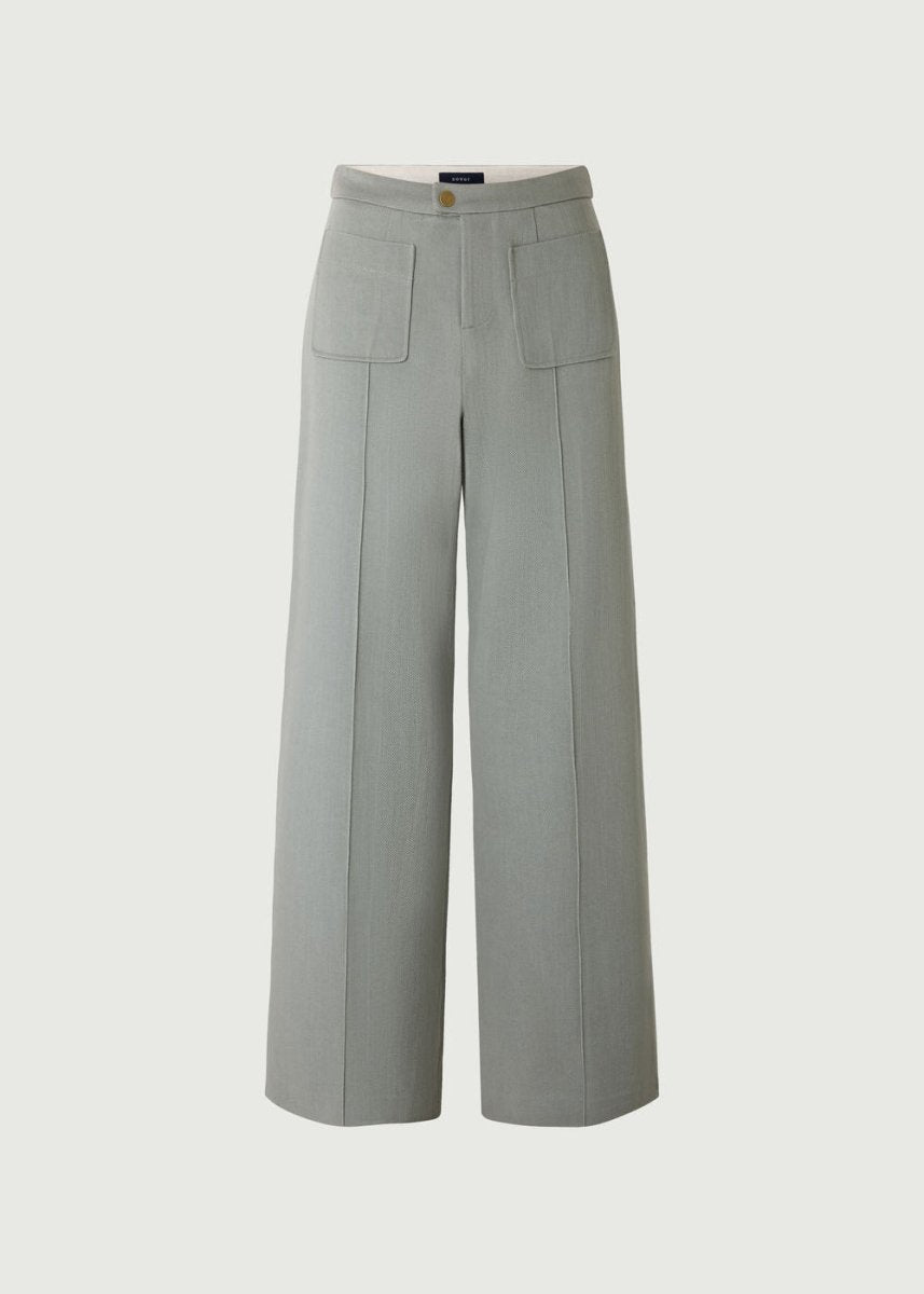 Harry Trousers in Aqua Green from SOEUR at Edito boutique