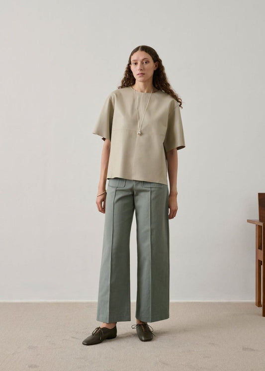 Harry Trousers in Aqua Green from SOEUR at Edito boutique
