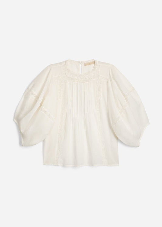 Hava Blouse in White from VANESSA BRUNO at Edito Boutique