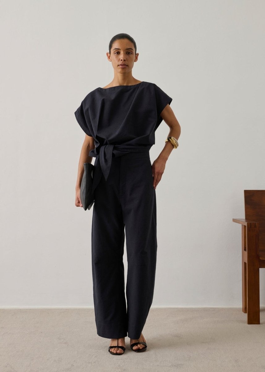 Hawk Trouser in Night from SOEUR at Edito boutique