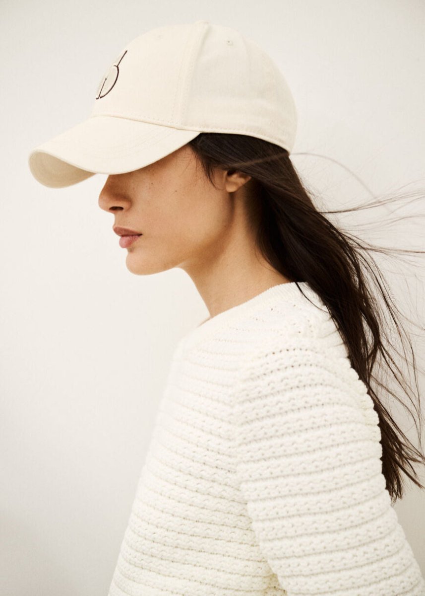 Heloa Cap in Ecru from BA&SH at Edito boutique