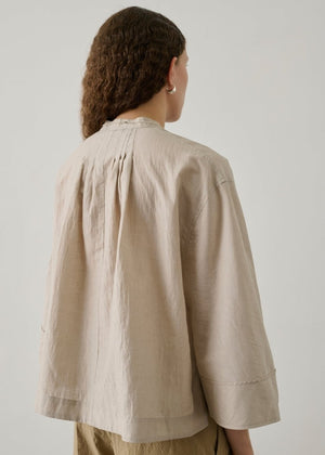Hennie Blouse in Mastic from SOEUR at Edito boutique