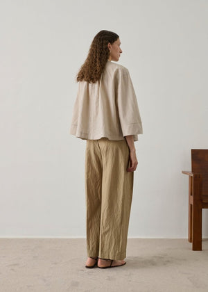 Hennie Blouse in Mastic from SOEUR at Edito boutique