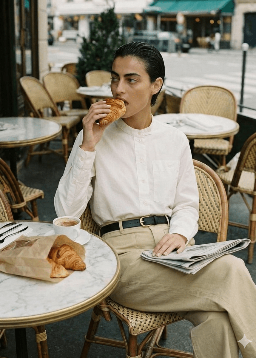 Hero Trousers in Sage from SOEUR at Edito boutique