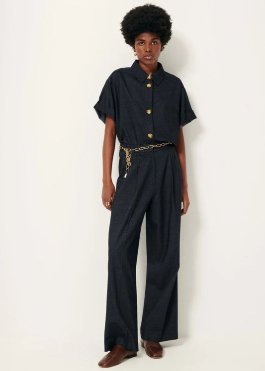 Hojika Pant in Indigo from SESSUN at Edito boutique