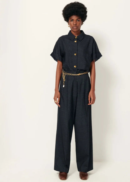 Hojika Pant in Indigo from SESSUN at Edito boutique