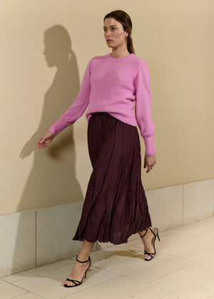 Honeycomb Sweater in Pink from SITA MURT at Edito boutique
