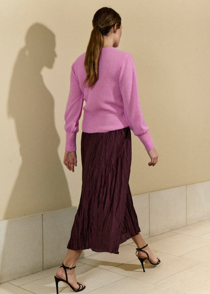 Honeycomb Sweater in Pink from SITA MURT at Edito boutique