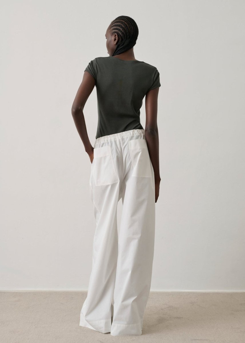 Hugues Trousers in Off White from SOEUR at Edito boutique