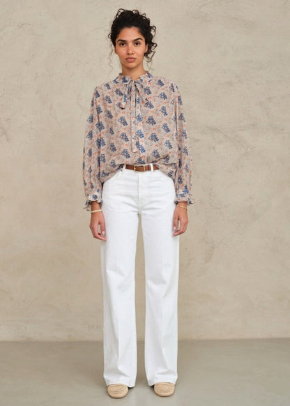 Aster Print Top in Multi from M.A.B.E