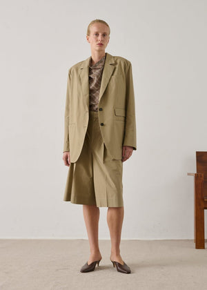 Imogen Bermuda Shorts in Sand from SOEUR at Edito boutique