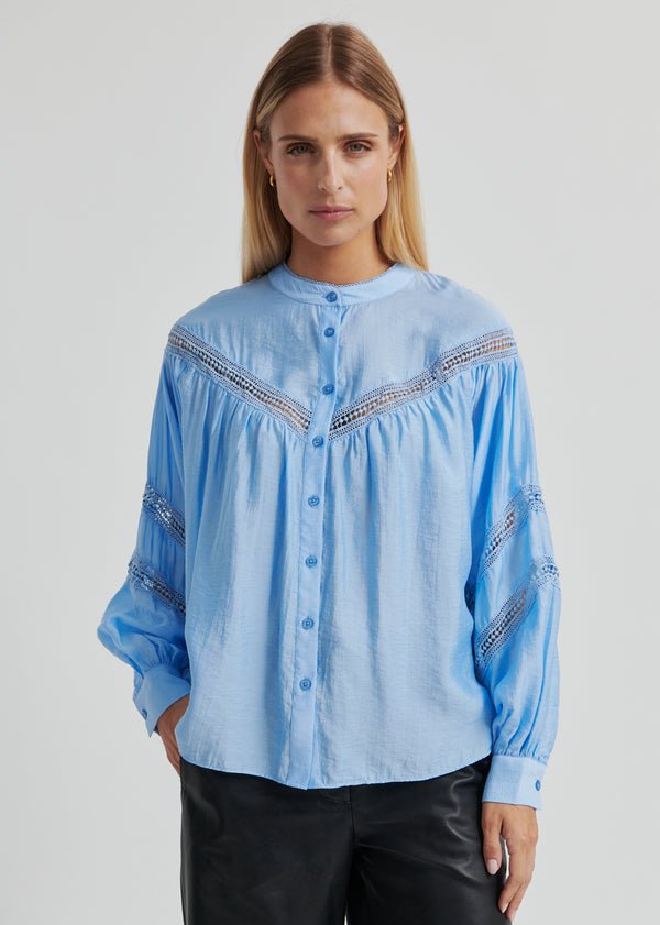 Indy Shirt in Frozen from SECOND FEMALE at Edito Boutique