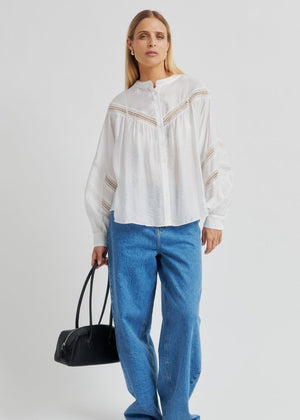 Indy Shirt in Tofu from SECOND FEMALE at Edito Boutique
