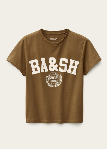 Ioni T-Shirt in Coffee from BA&SH at Edito Boutique