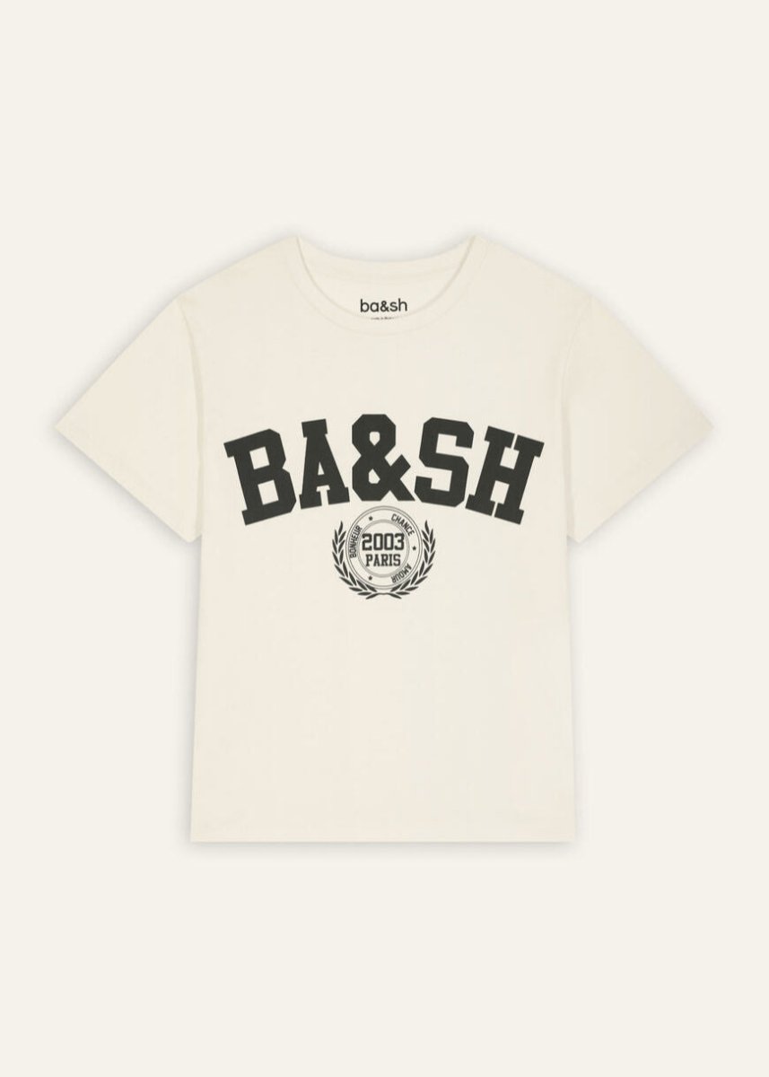 Ioni T-Shirt in Ecru from BA&SH at Edito boutique