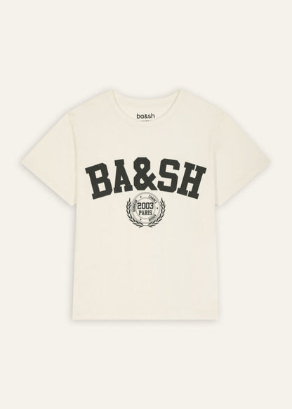 Ioni T-Shirt in Ecru from BA&SH at Edito boutique