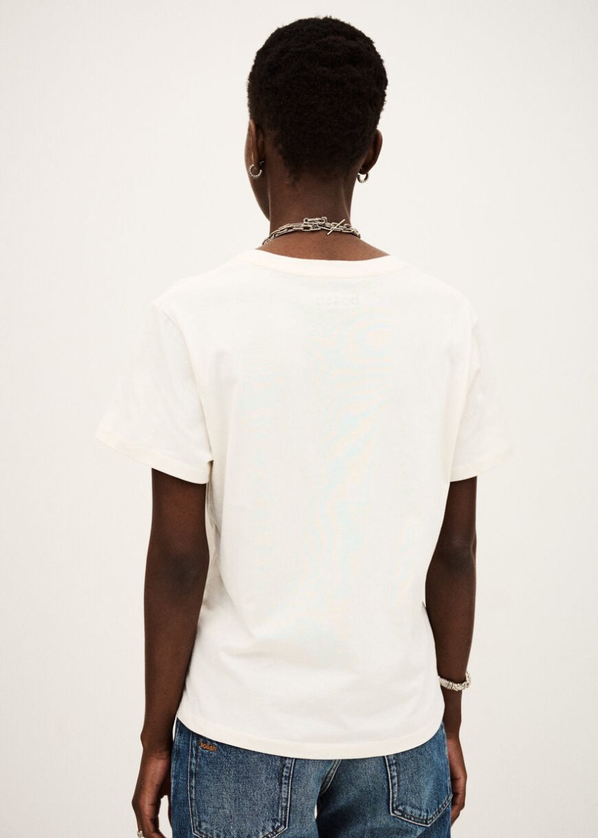 Ioni T-Shirt in Ecru from BA&SH at Edito boutique