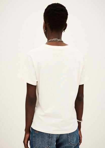 Ioni T-Shirt in Ecru from BA&SH at Edito boutique