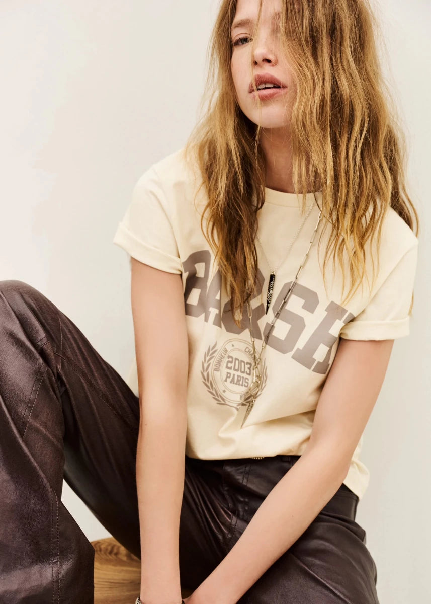 Ioni Tee in Ecru from BA&SH at Edito Boutique