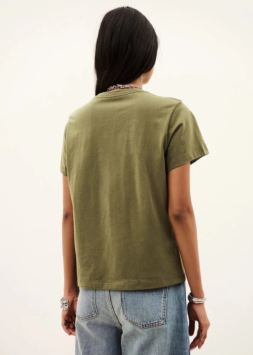 Ioni Tee in Green from BA&SH at Edito Boutique