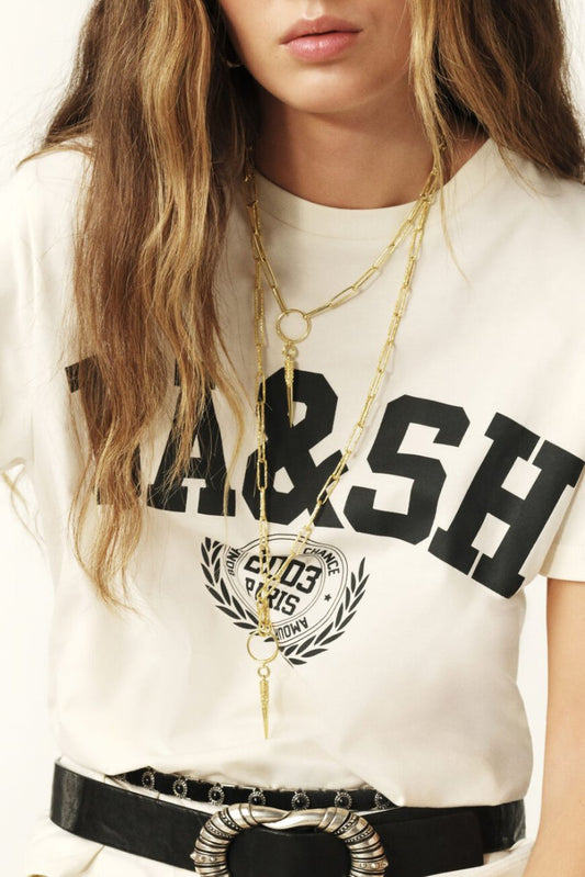 Ioni Tee - Shirt from BA&SH at Edito boutique