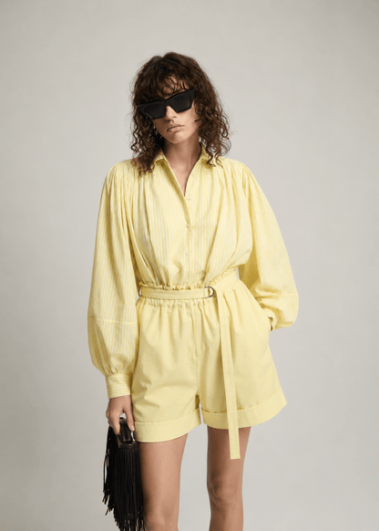 Irene Blouse in Yellow from LAURENCE BRAS at Edito Boutique