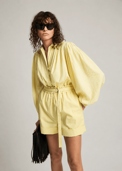 Irene Blouse in Yellow from LAURENCE BRAS at Edito Boutique