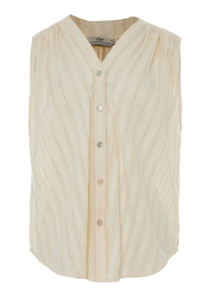 Iris Blouse in Ecru from DEVOTION TWINS at Edito boutique