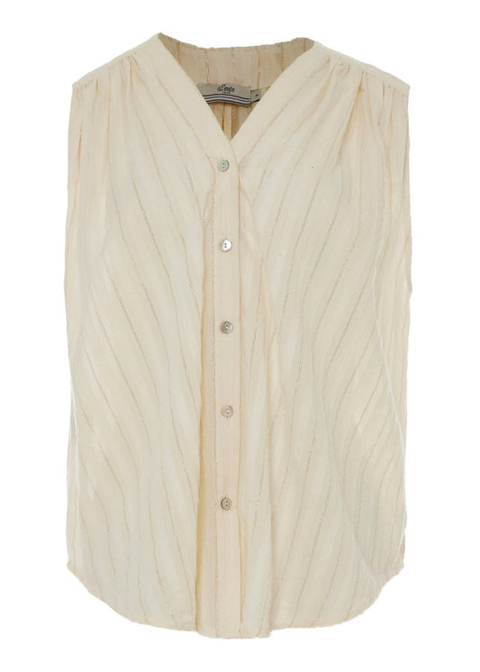 Iris Blouse in Ecru from DEVOTION TWINS at Edito boutique