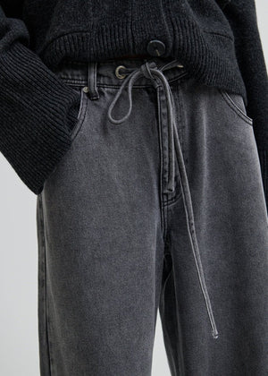 Irvin Denim Jeans in Grey from SECOND FEMALE at Edito boutique
