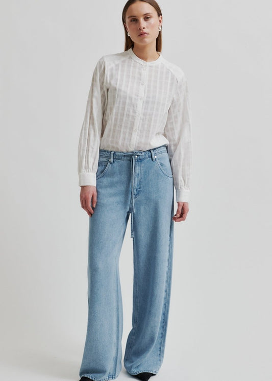 Irvine Denim Jeans in Blue from SECOND FEMALE at Edito boutique