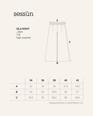 Isla Night Pants in Obscura from SESSUN at Edito Boutique