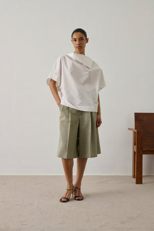 Issa Blouse in Off White from SOEUR at Edito boutique