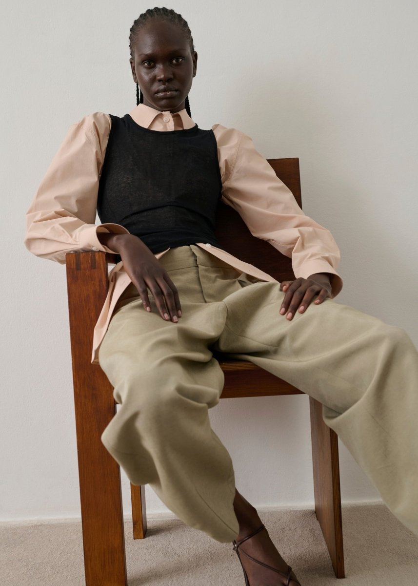 Itaque Shirt in Rose Blush from SOEUR at Edito boutique