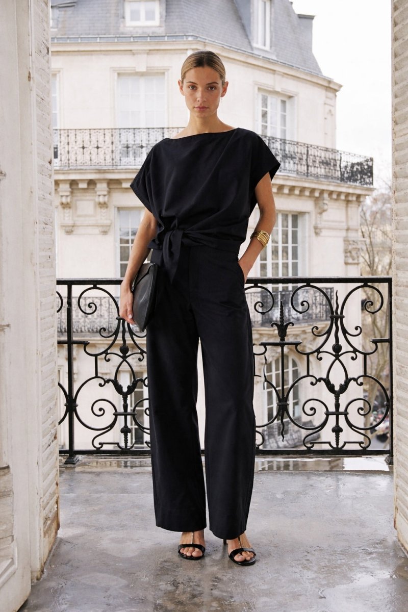 Itea Blouse in Midnight from SOEUR at Edito boutique