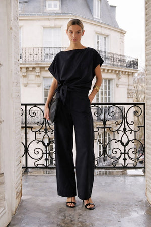 Itea Blouse in Midnight from SOEUR at Edito boutique