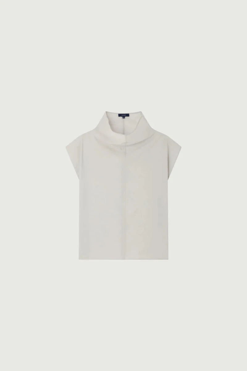 Izumi Blouse in Light Gray from SOEUR at Edito boutique