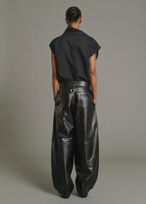 Izumi Silk Blouse in Black from SOEUR at Edito Boutique
