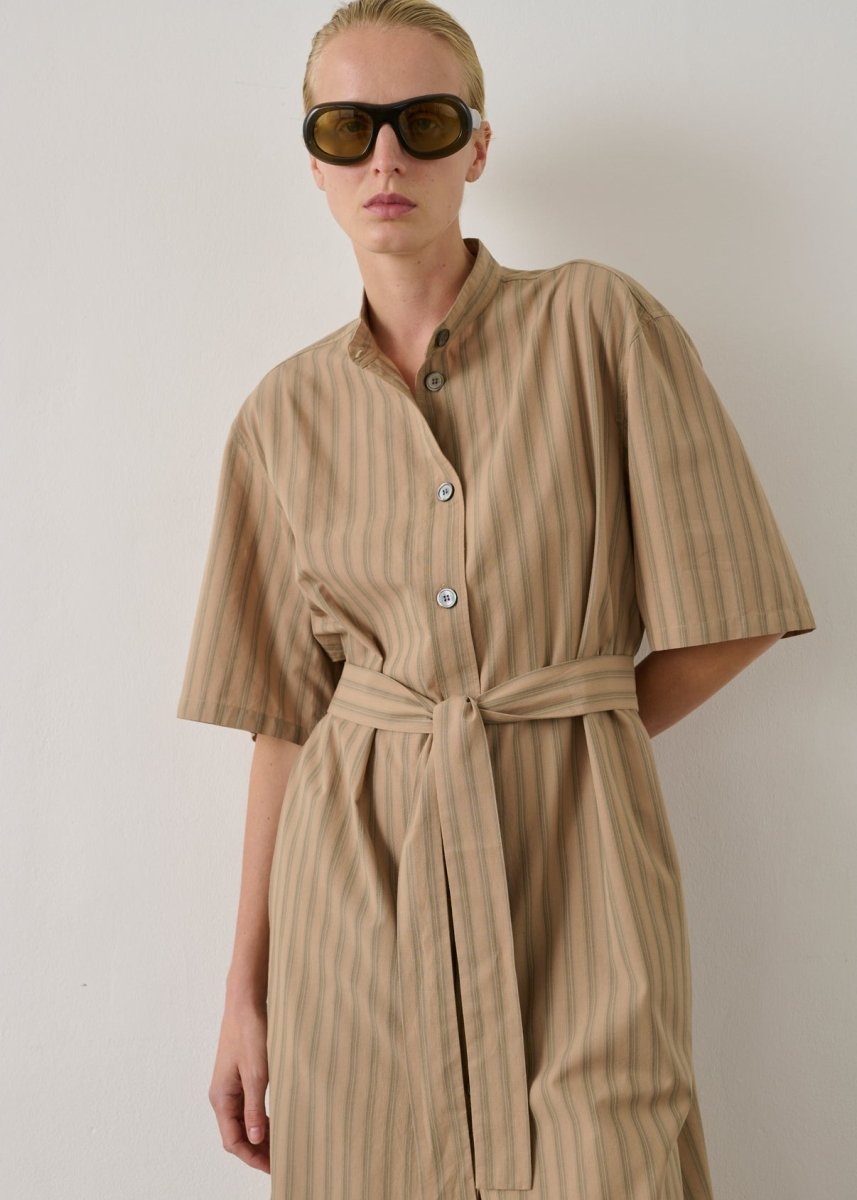 Izzo Dress in Bedige/Green from SOEUR at Edito boutique