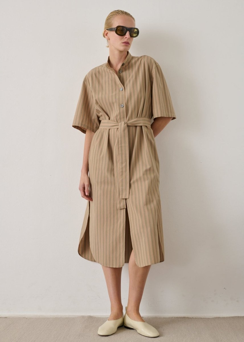 Izzo Dress in Bedige/Green from SOEUR at Edito boutique