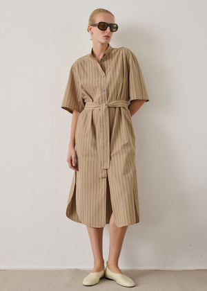 Izzo Dress in Bedige/Green from SOEUR at Edito boutique