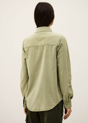 Jada Shirt in Khaki from BA&SH at Edito boutique