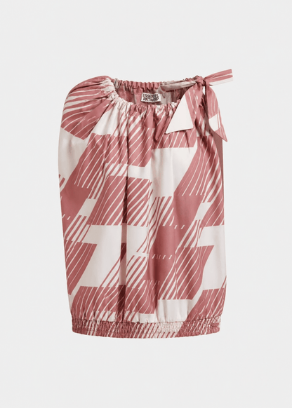 Jaylah Top in Etruscan Red from ESSENTIEL ANTWERP at Edito Boutique