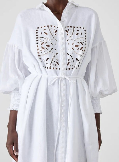 Jeanne Midi Dress from JOSLIN at Edito boutique