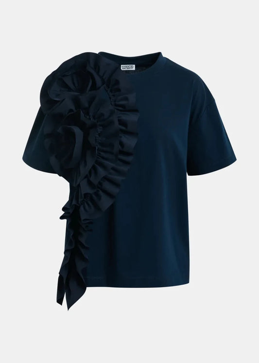 Jidole T-shirt in Navy from ESSENTIEL ANTWERP at Edito Boutique