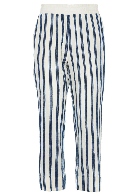Jolly Pant in Ecru/Navy from DEVOTION TWINS at Edito boutique